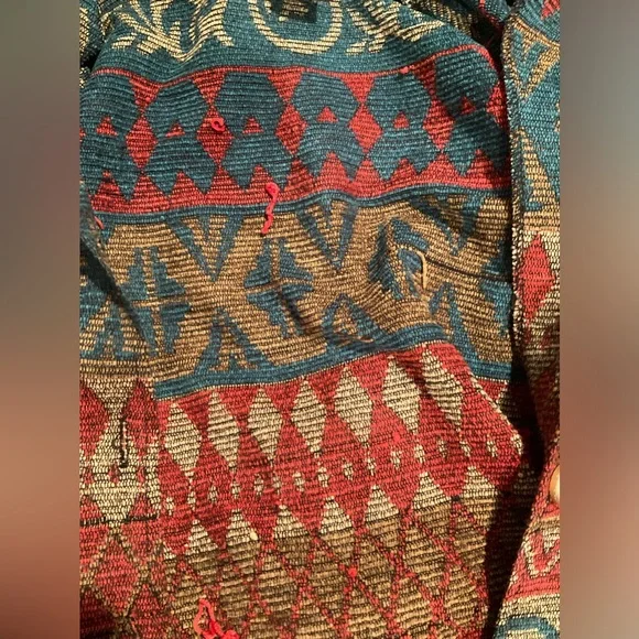 Womens vintage jacket Aztec design. - Picture 6 of 6